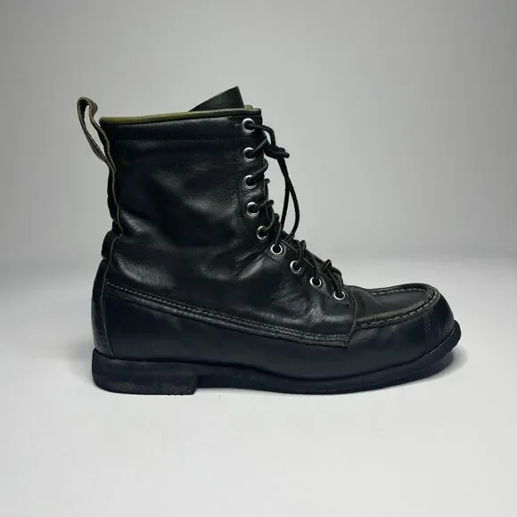 Vintage Browning Women's Lady's Featherweights Black Leather Boots 9A - Picture 4 of 16